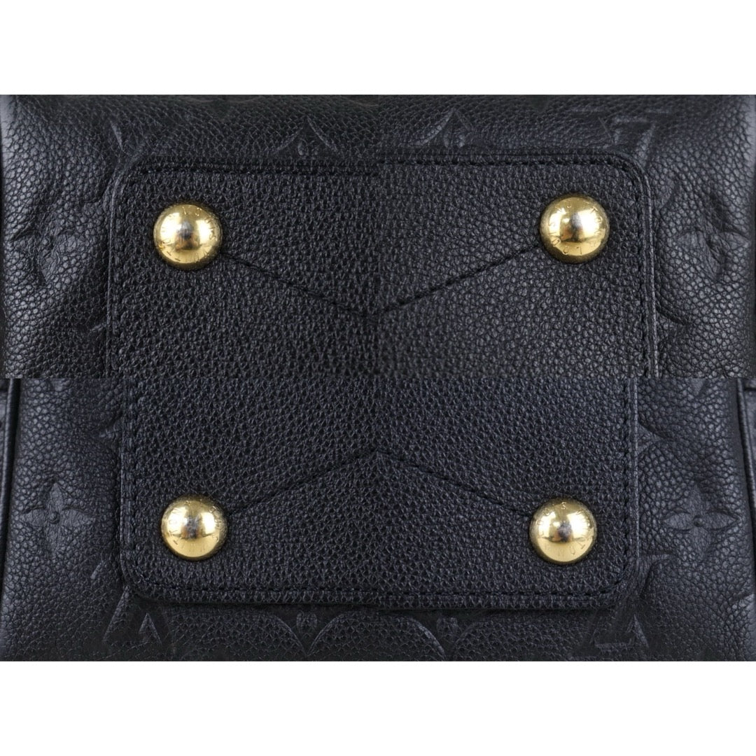 Include Entrupy Certificate of Authenticity｜Very Good ( Rank A)｜ Louis Vuitton  Current Model Monogram Empreinte Speedy 35 Handbag Shoulder Bag  Black｜S26060802