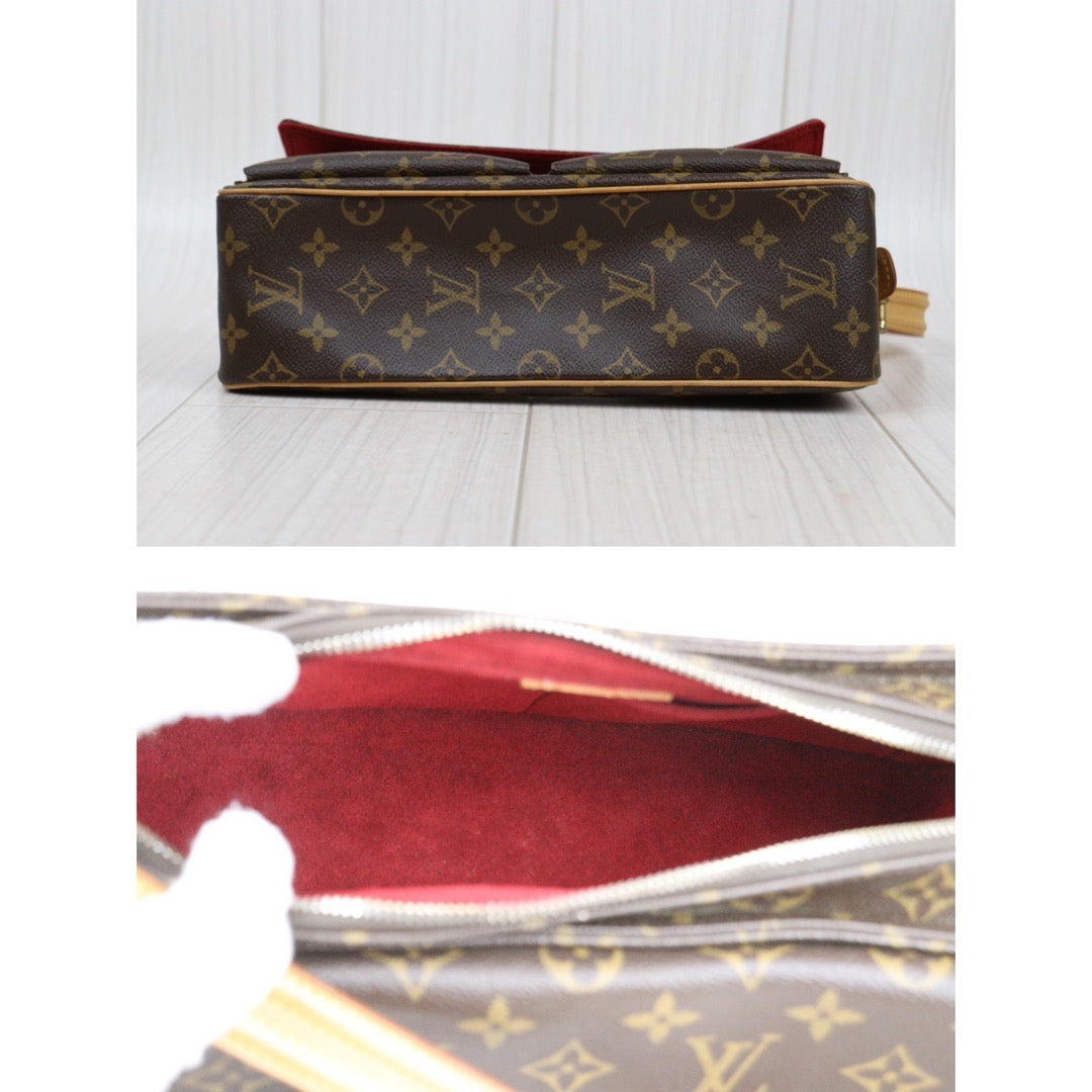 Rank AB｜LV Monogram Viva Cite PM Shoulder Bag｜24031412