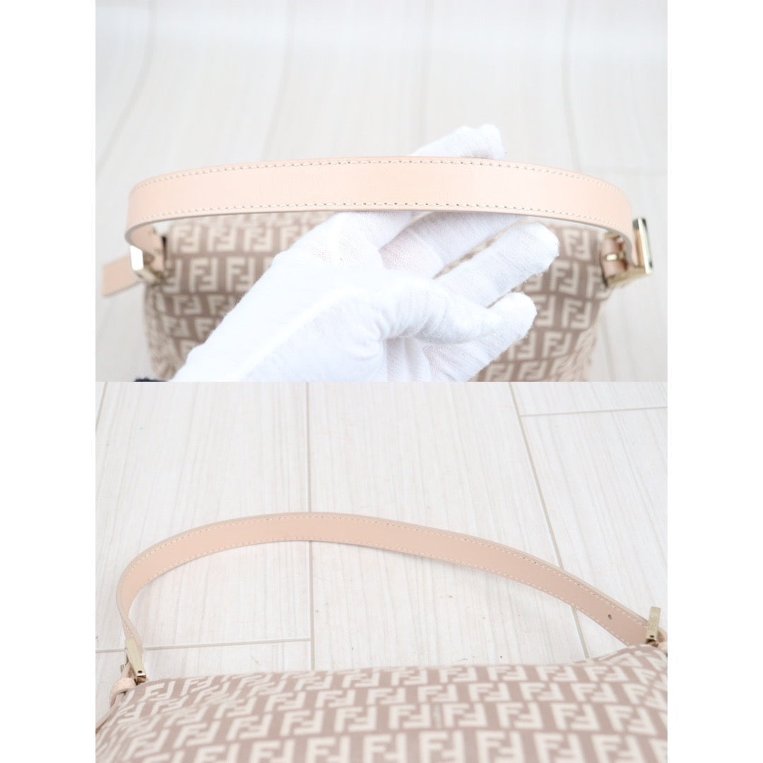 Rank A｜  FENDI Mamma Baguette Shoulder Bag Pink ｜23111609