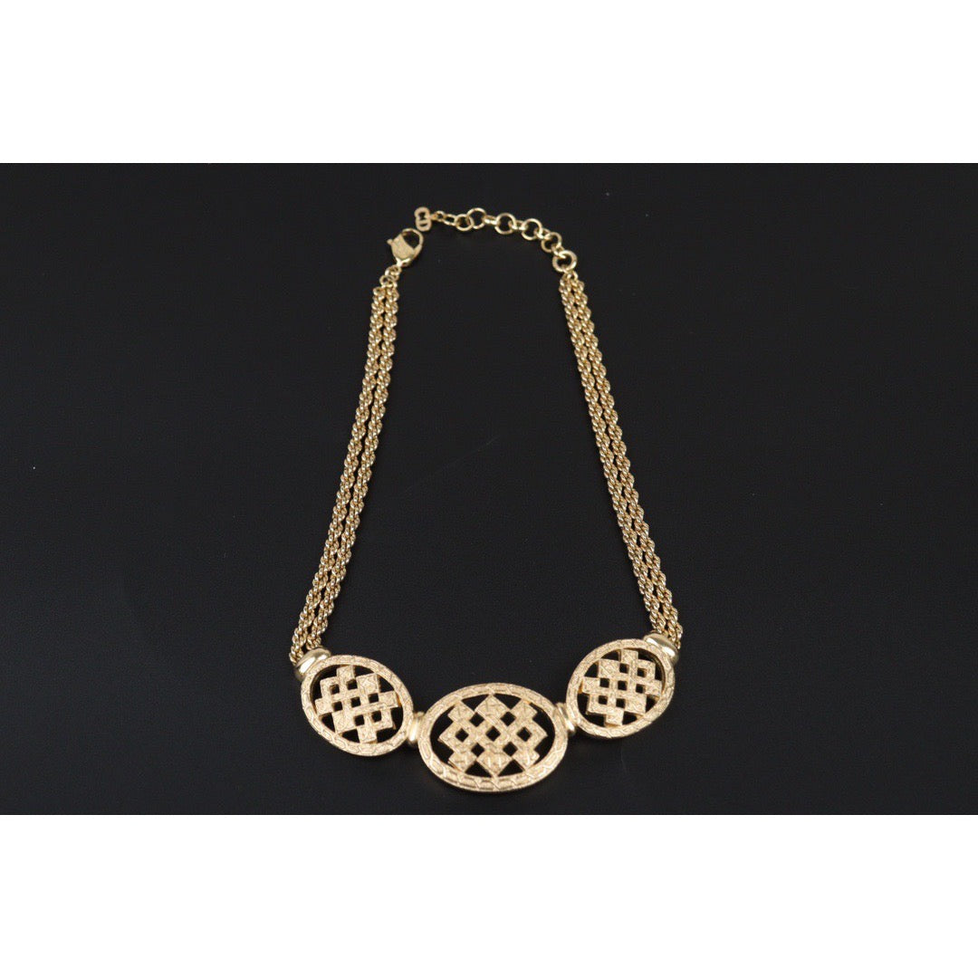 Very Good ( Rank A) ｜ Dior  Necklace Gold Plated ｜Q24041505