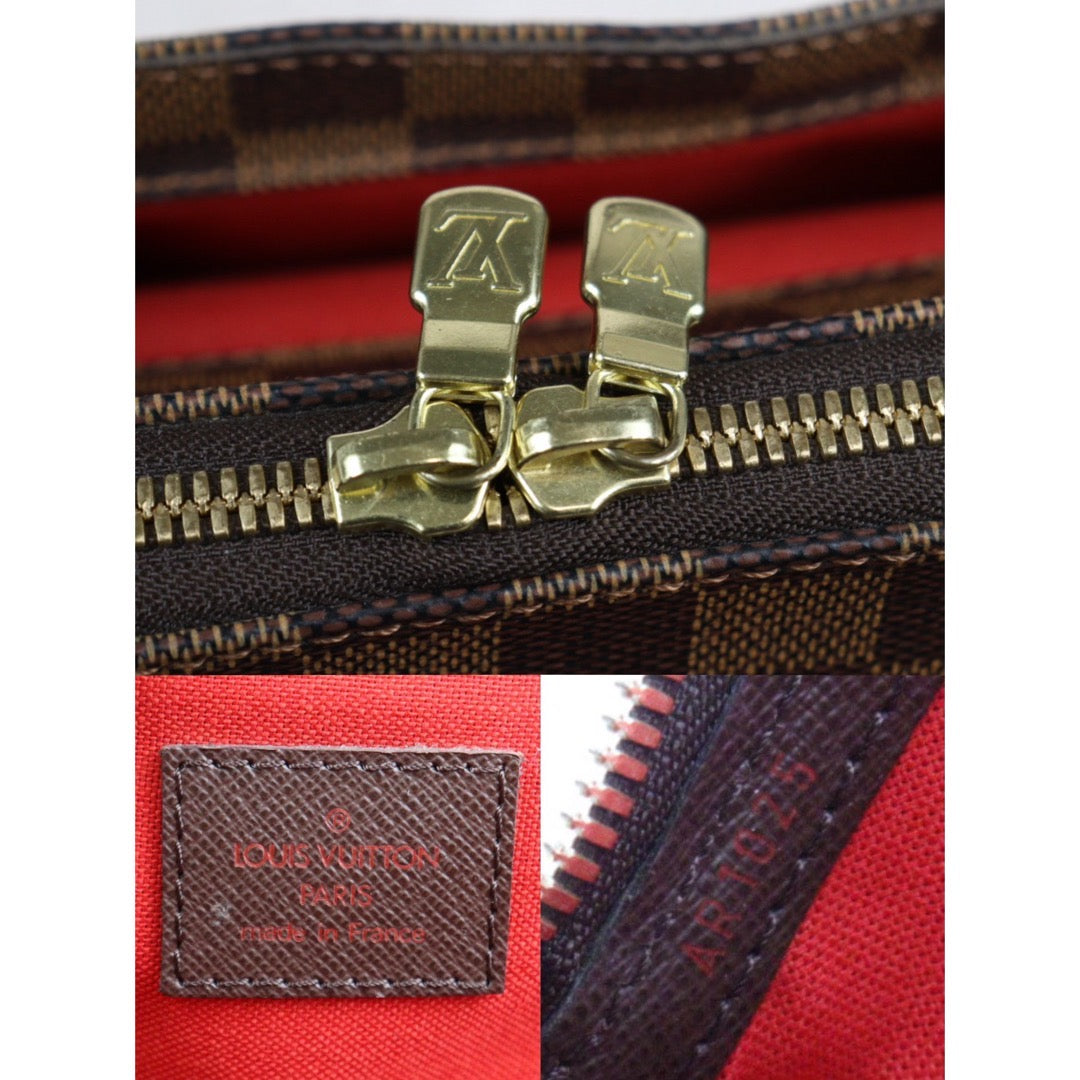 Rank A ｜LV Damier Ébene Belem PM Handbag ｜Q24020710