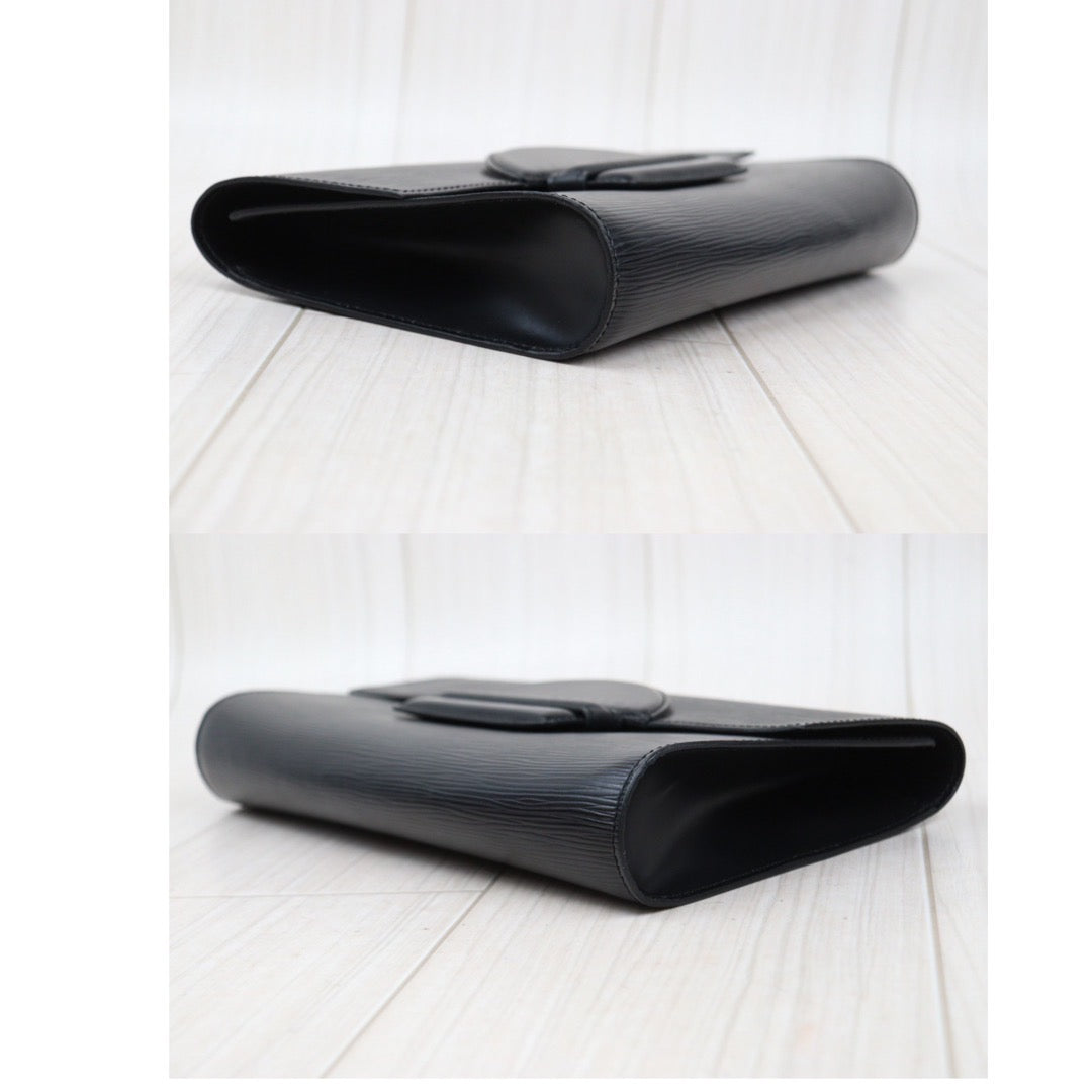 Rank A ｜ LV Epi Courcelles Clutch Black｜24040809