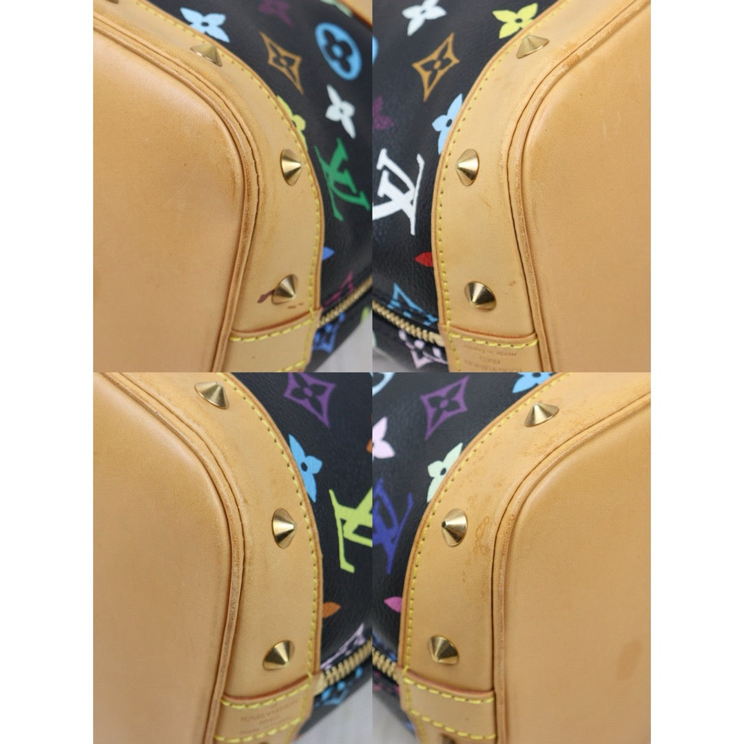 Good ( Rank AB)｜  LV Monogram  Multicolor Alma Black Hand Bag ｜24122619