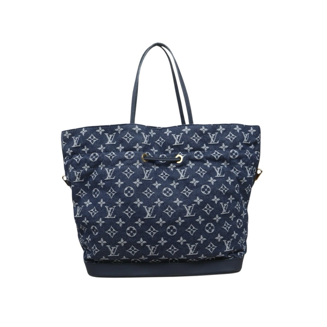 Include Entrupy Certificate of Authenticity｜Very Good ( Rank A)｜Louis Vuitton Noefull MM Monogram Denim｜26082109
