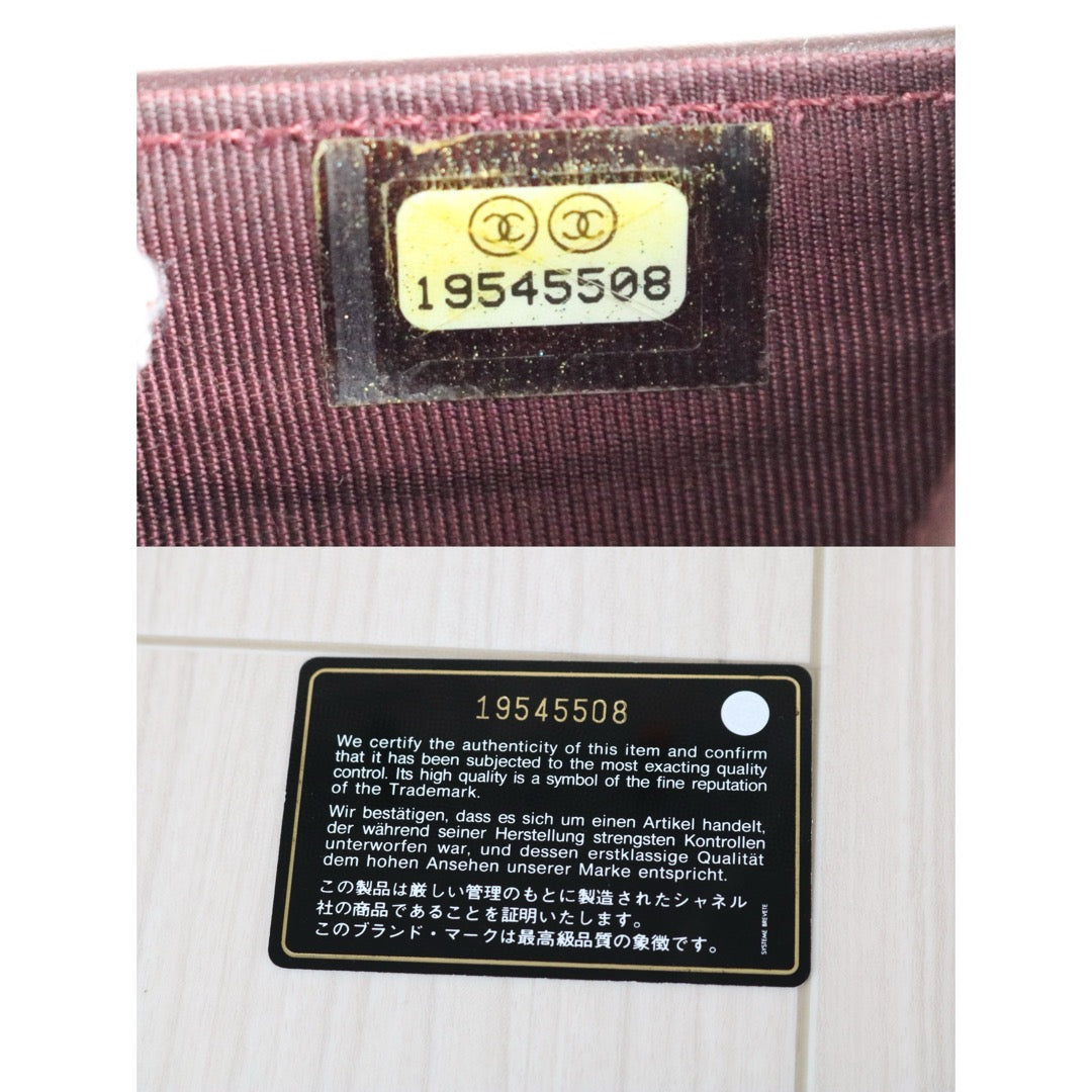 Very Good ( Rank A) ｜CHANEL Caviar Skin Black Long Wallet Made In 2014 Year｜S25040706