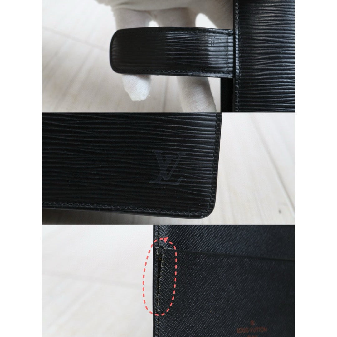 Fair ( Rank B)｜ LV Epi MM Notebook Cover Black｜V24121911