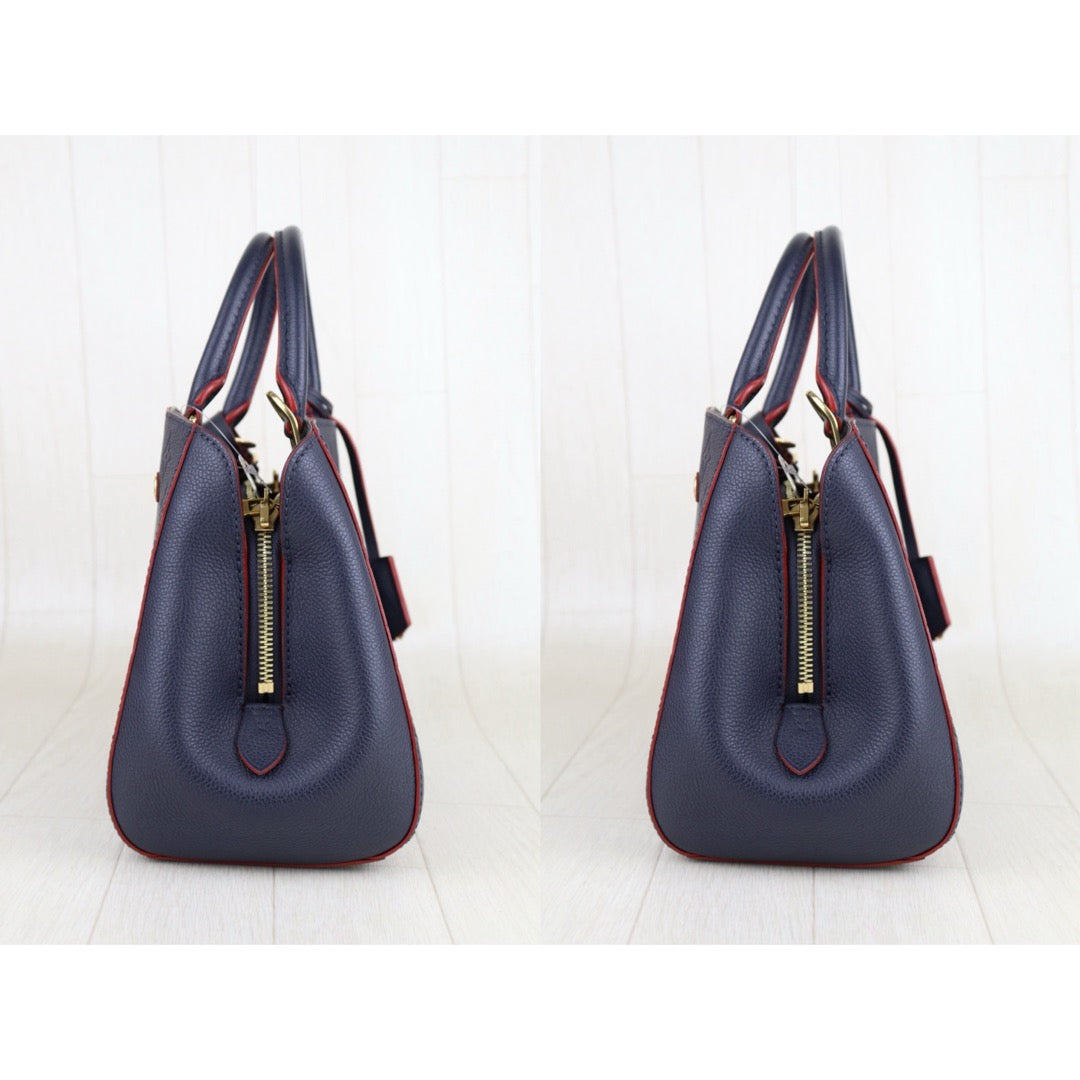 Very Good ( Rank A) ｜LV Monogram Montaigne BB Hand Bag Blue Shoulder Bag｜S25092804