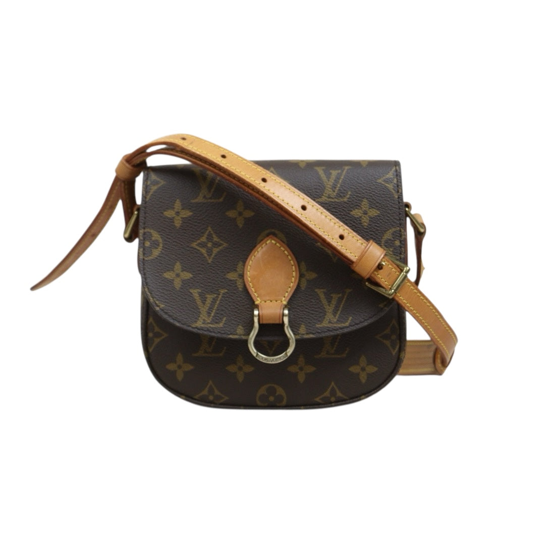 Include Entrupy Certificate of Authenticity｜Good ( Rank AB)｜ Louis Vuitton Monogram Saint Cloud PM Shoulder Bag ｜26061501