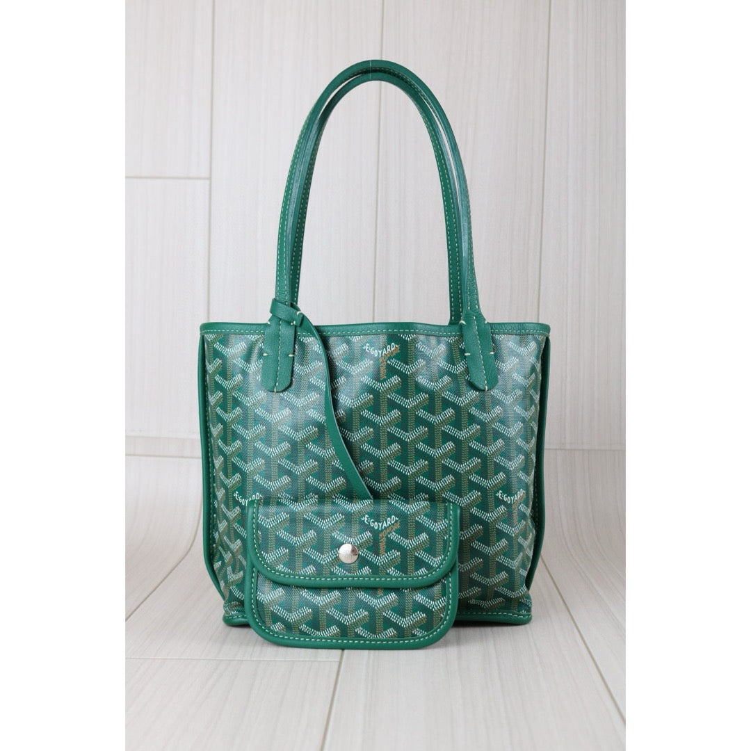 Very Good ( Rank A)｜ Goyard Mini Tote Bag Green｜B24111203