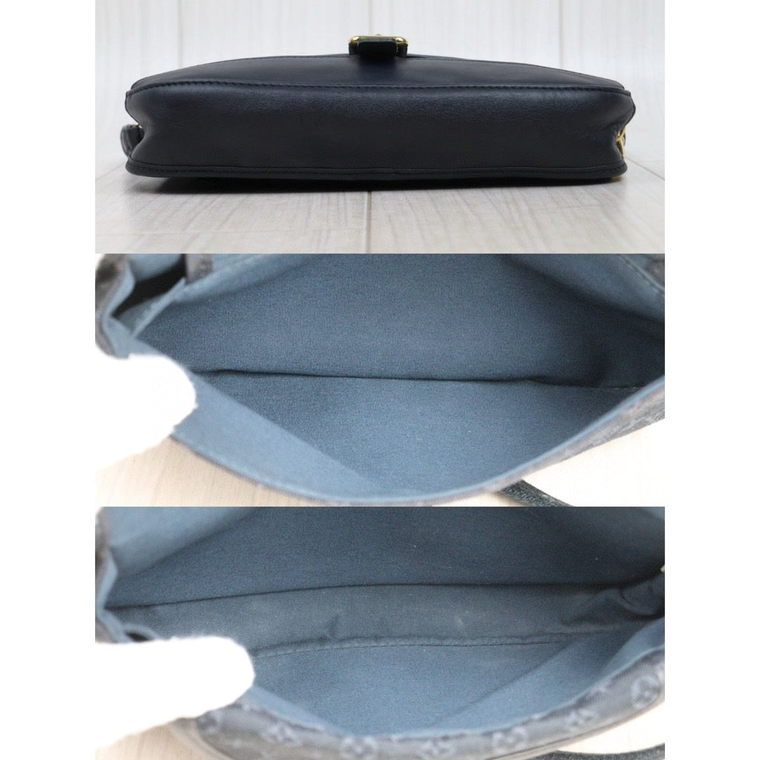 Good ( Rank AB) ｜LV Monogram Denim Shoulder Bag Dark Blue｜25052102