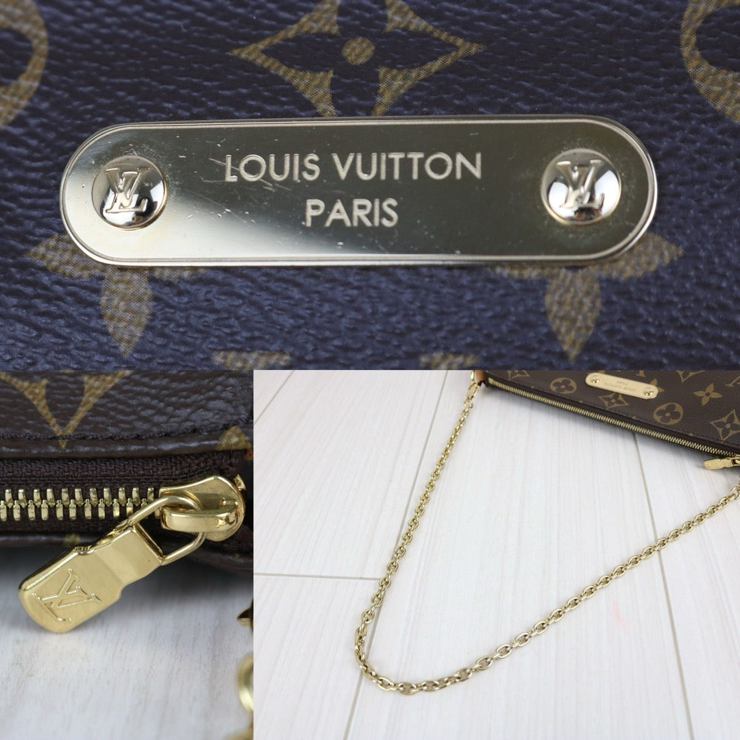 Include Entrupy Certificate of Authenticity｜Very Good ( Rank A)｜Louis Vuitton Monogram eva ShoulderBag IC Chips Model｜X26073002