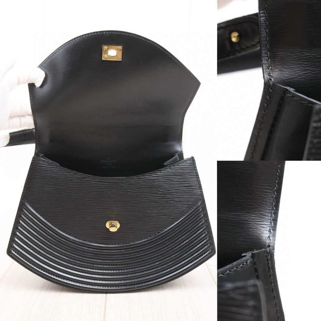 Good ( Rank AB)｜LV  Epi Tilsitt Shoulder bag Black｜25042412