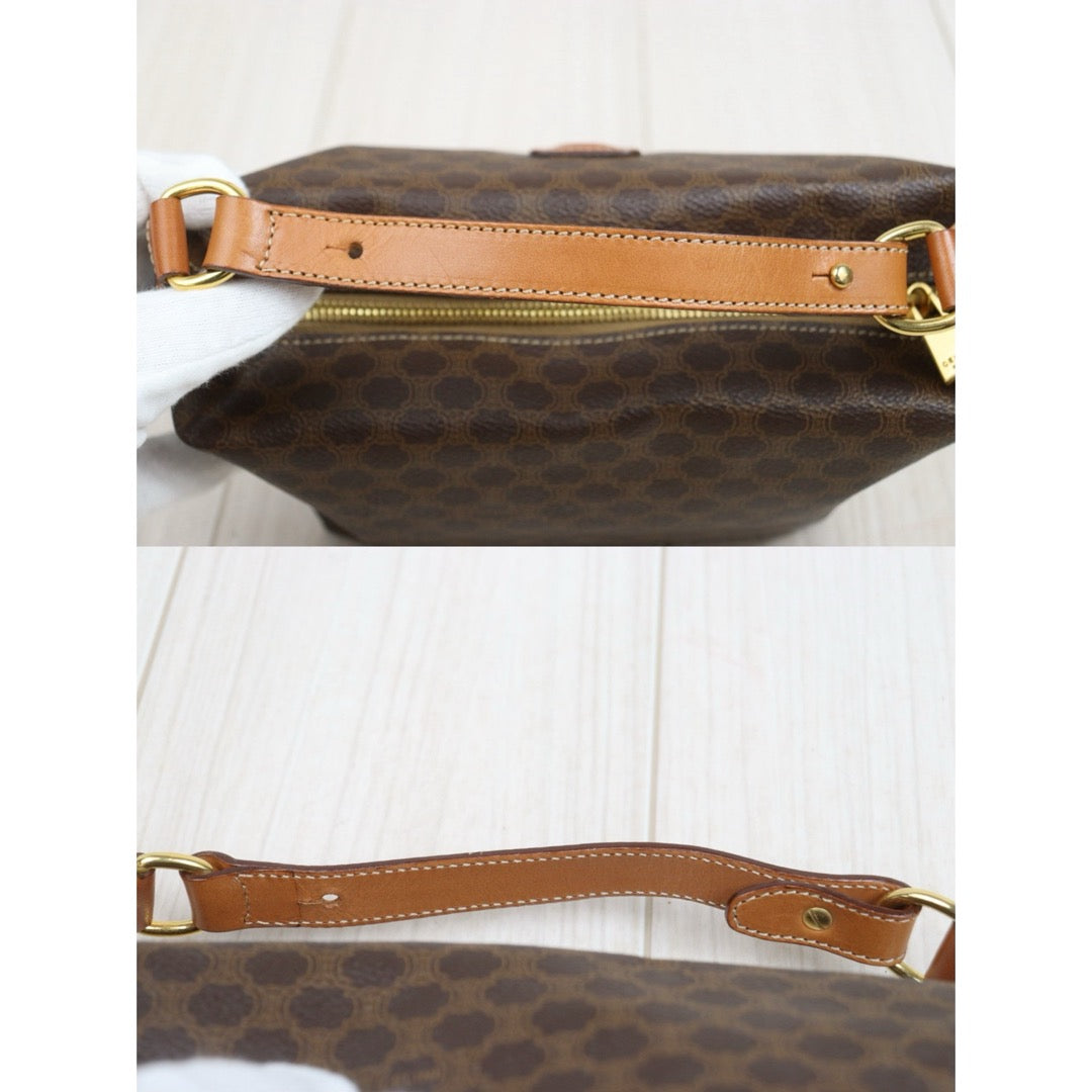 Include Entrupy Certificate of Authenticity｜Very Good ( Rank A)｜ CELINE Macadam Walking Handbag ｜26061808