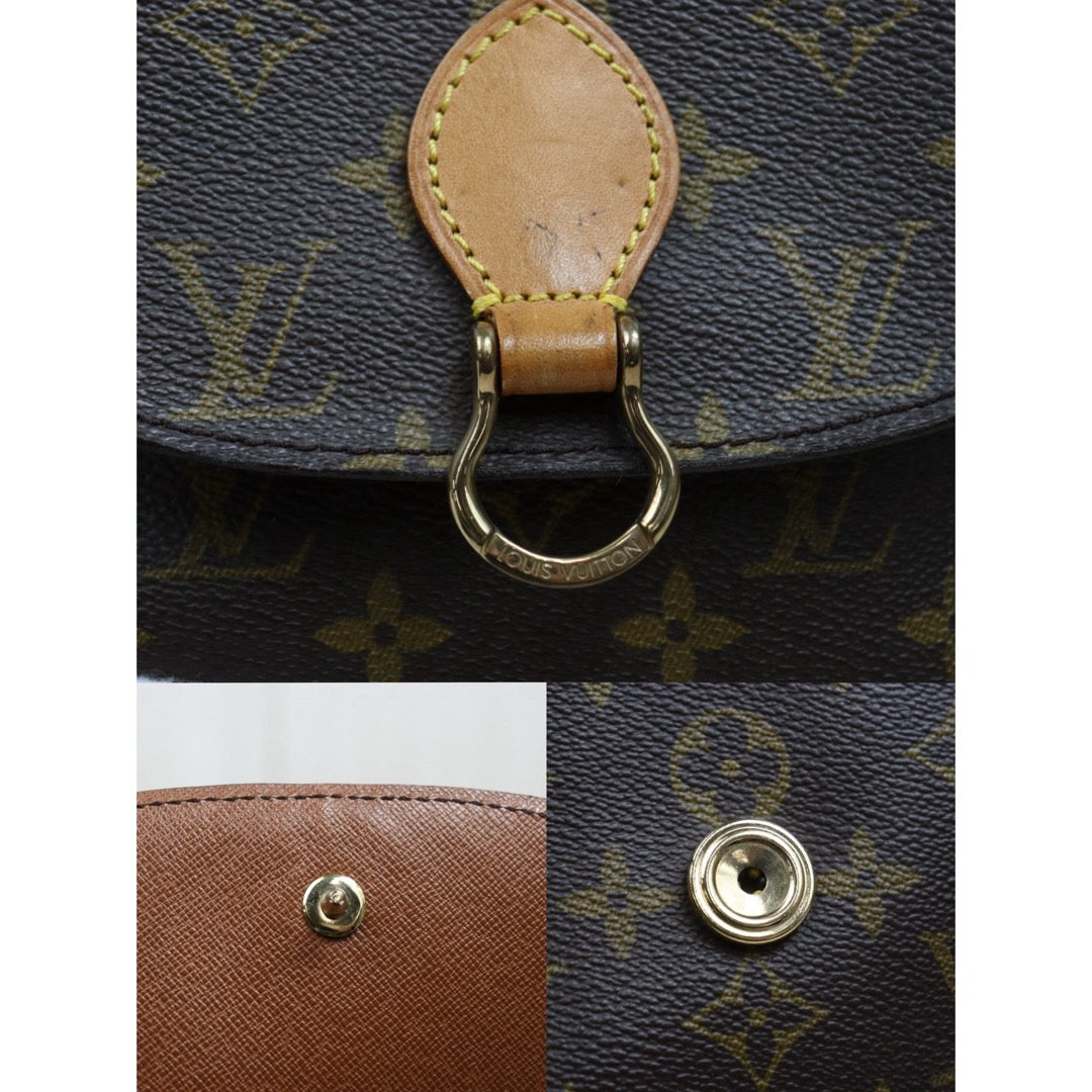 Include Entrupy Certificate of Authenticity｜Good ( Rank AB)｜ Louis Vuitton Monogram Saint Cloud PM Shoulder Bag ｜26031907