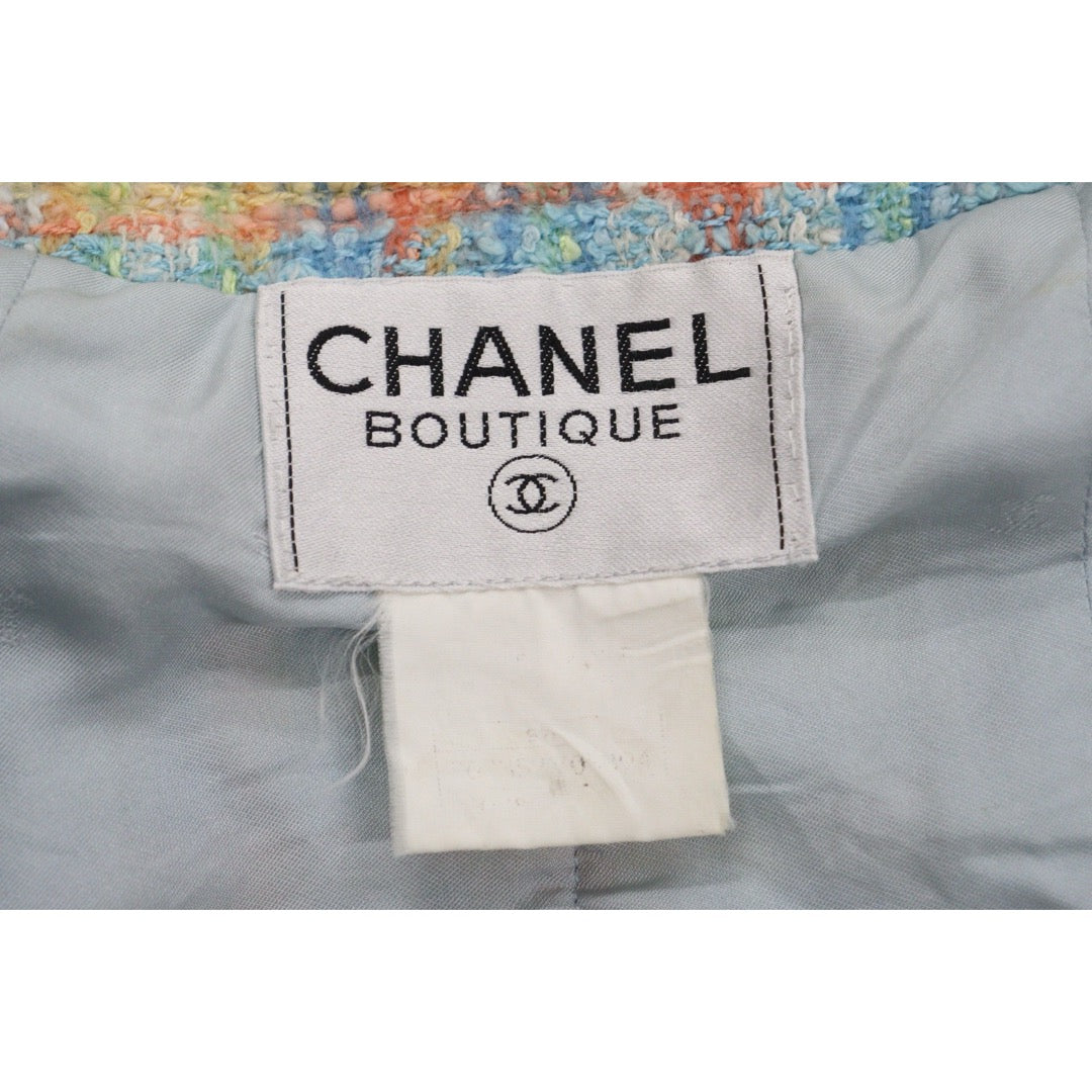 Very Good ( Rank A) ｜ CHANEL 97P Cotton Wool Boutique Coat 36 size  ｜W25102102