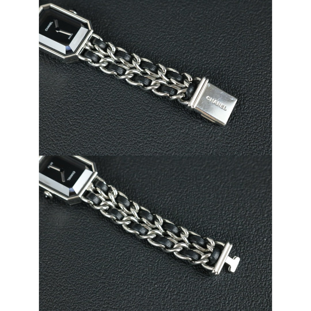 Very Good ( Rank A) ｜ CHANEL Premiere Watch S Size Black Silver｜W25091010