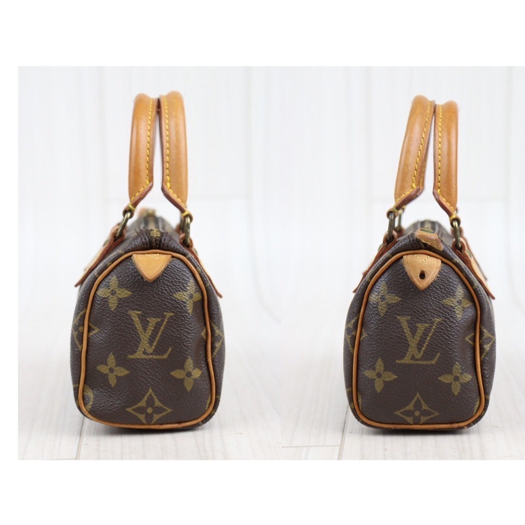Rank AB ｜ LV Monogram Mini Speedy Handbag ｜V23110934