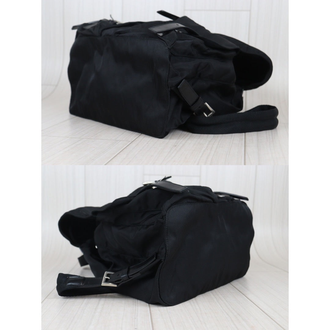 Rank A｜Prada Nylon Backpack Medium Black｜23100619