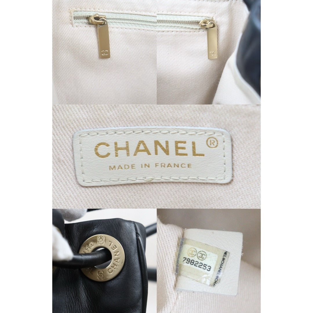 Good ( Rank AB) ｜ CHANEL Camellia Lamb Skin ToteBag  Made In 2002～2003 Year ｜24103106