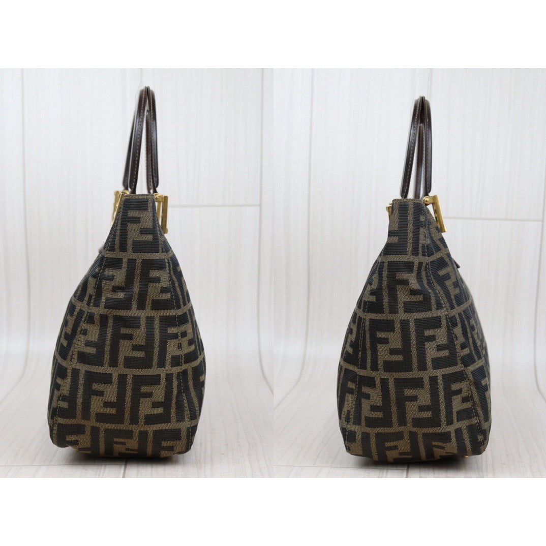Very Good ( Rank A) ｜ FENDI Zucca Mamma HandBag ｜24022803