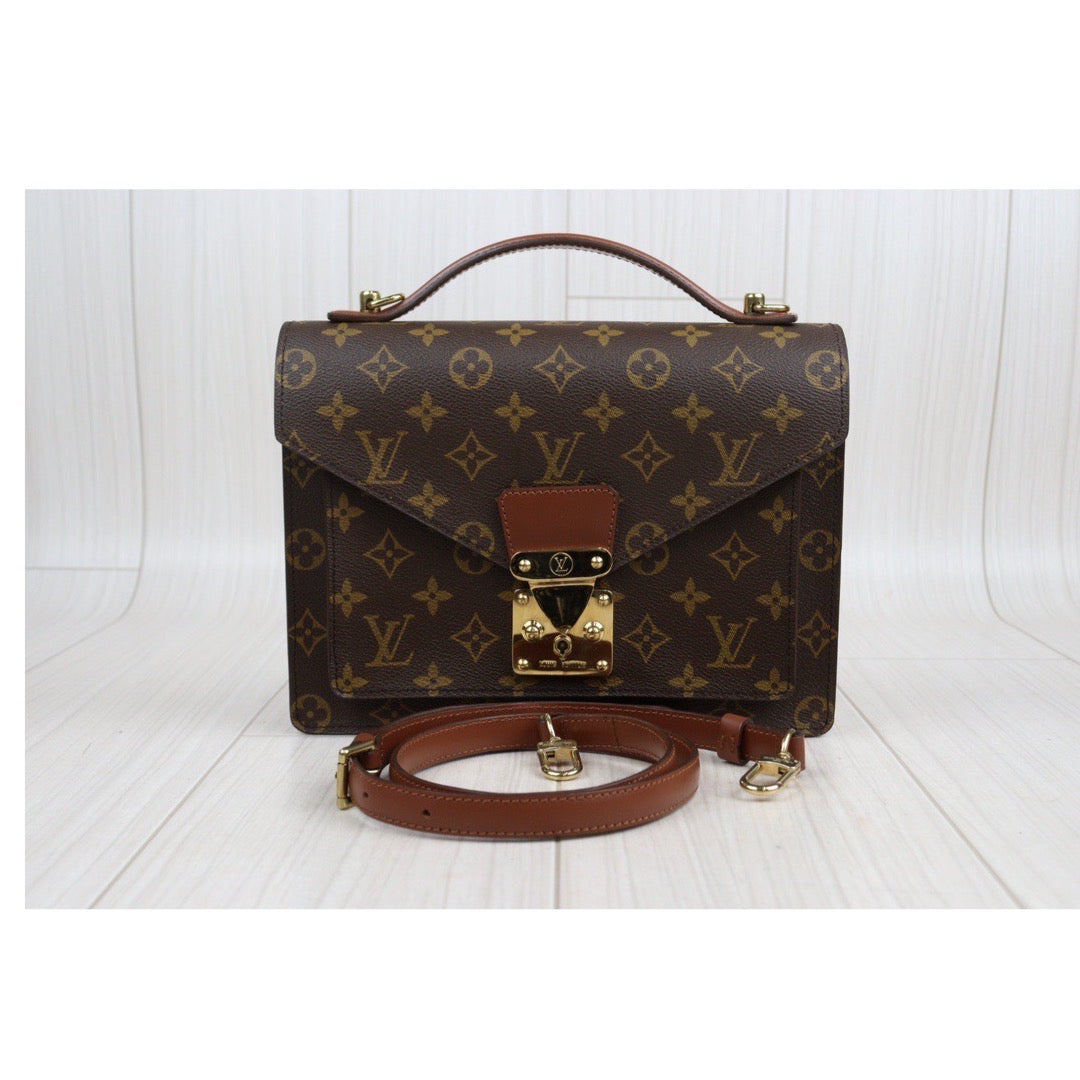 Rank A｜ LV Monogram Monceau26 Shoulder Bag ｜23121102