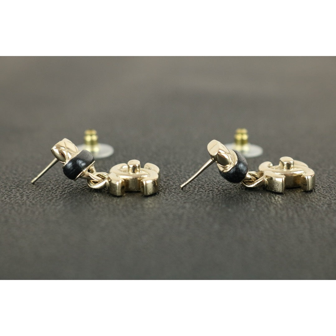 Very Good ( Rank A) ｜CHANEL COCO Mark Drop Stud Earrings ｜X24121303