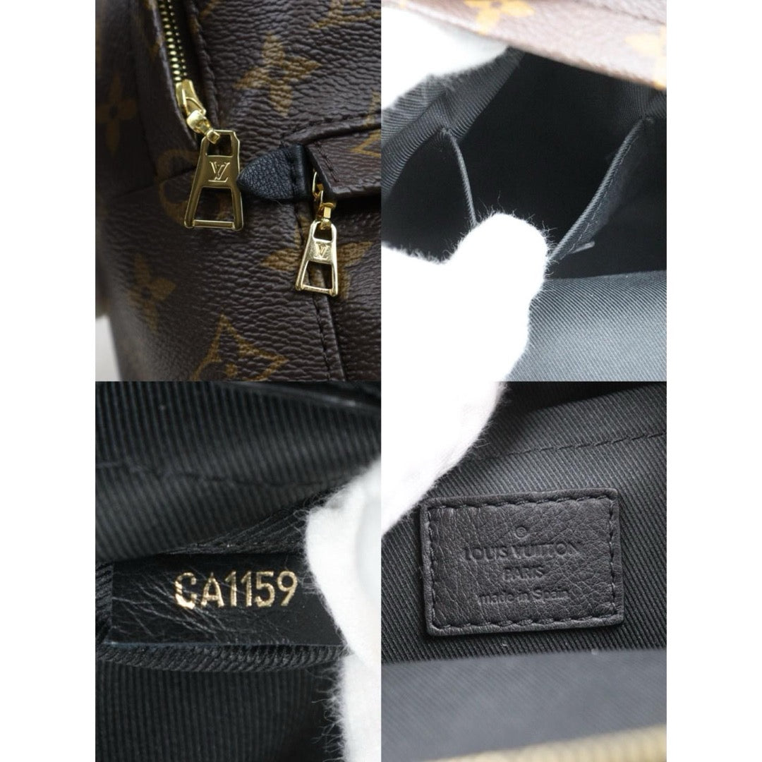 Very Good ( Rank A) ｜  LV Monogram Coated Canvas Mini Palm Springs Backpack｜S24121803