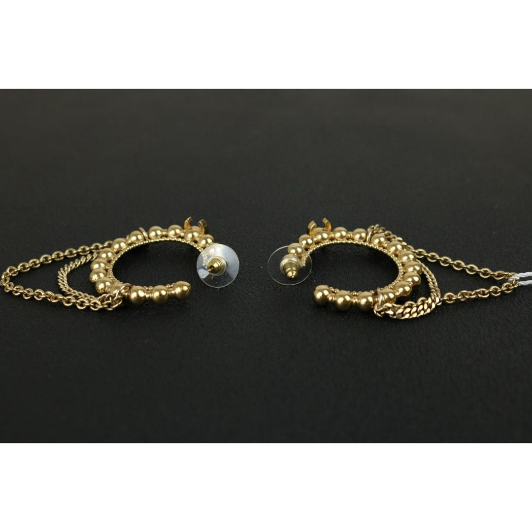 Very Good ( Rank A)｜CHANEL COCO Mark Diamond Pearl Earrings ｜F25012303