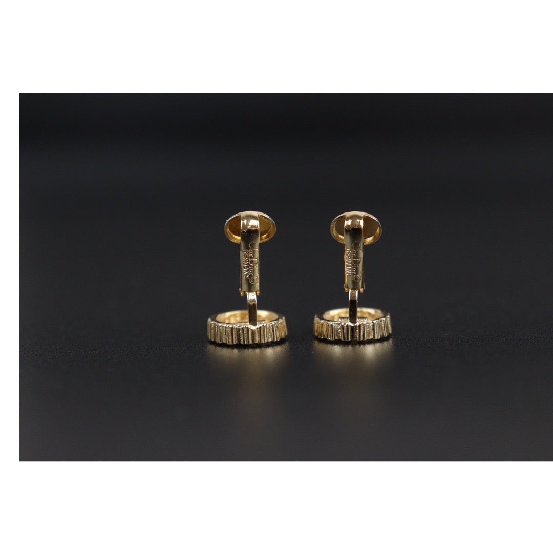 Rank A ｜ Dior CD Earring Gold Plated｜23110218