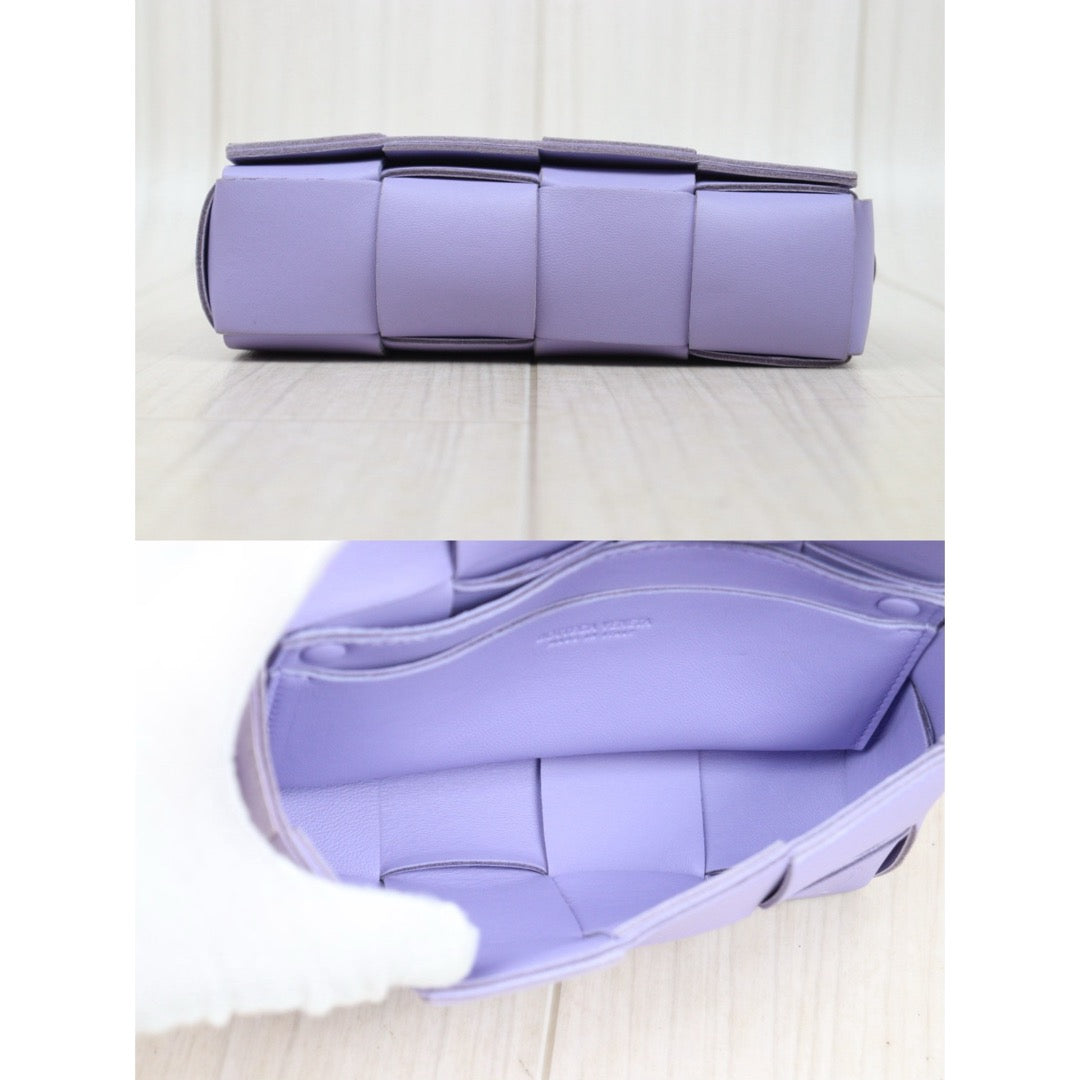 Good ( Rank AB)｜ Bottega Veneta Calf Leather Belt Cassette Shoulder Bag Body Bag Waist Bag Wisteria｜S25072103