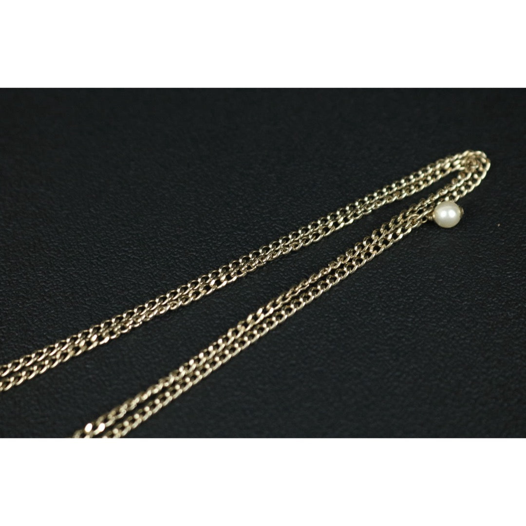 Include Authentic Detective Certificate of Authenticity｜Very Good ( Rank A) ｜ CHANEL C21K Coco Mark  Rhinestone Choker  Necklace｜S26062301