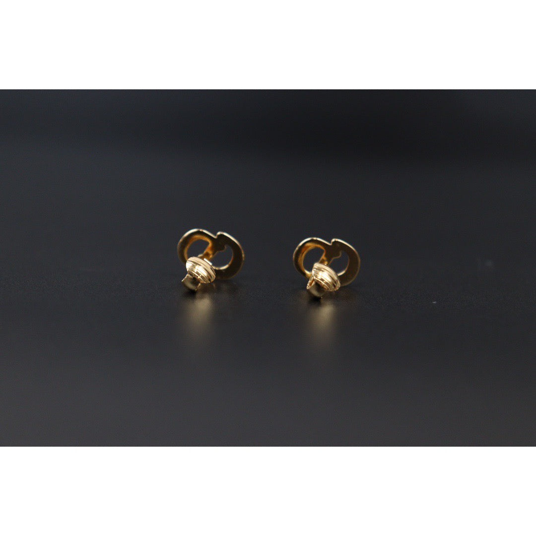 Rank A ｜ Dior CD Earring Gold Plated｜24061330