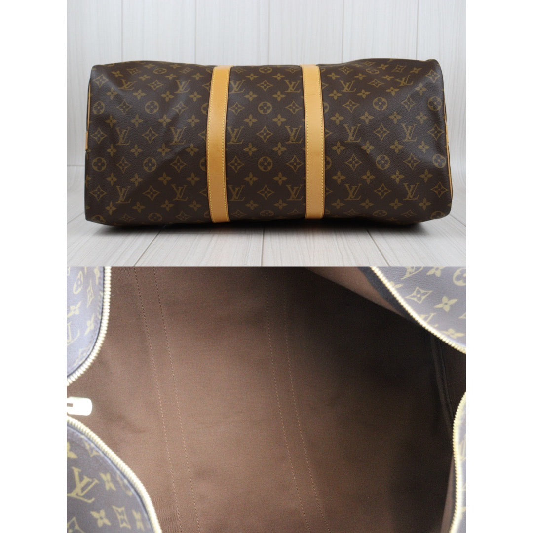 Rank A ｜ LV Monogram Keypol Bandrière 50 With Shoulderstrap｜24011303