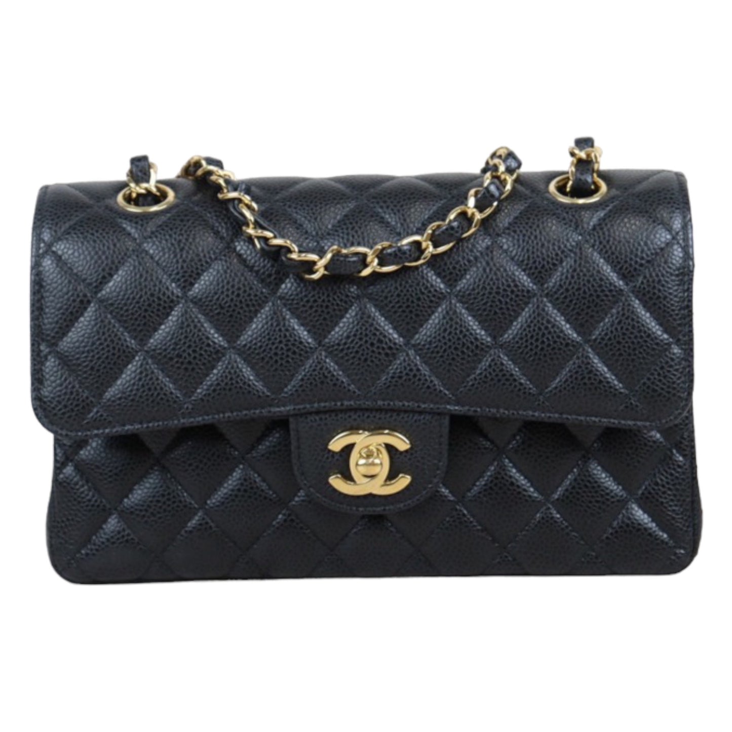 Rank SA ｜ CHANEL Caviar Skin Matrasse Double Flap 23 Shoulder Bag Full Set Made In 2019 Year｜23101008