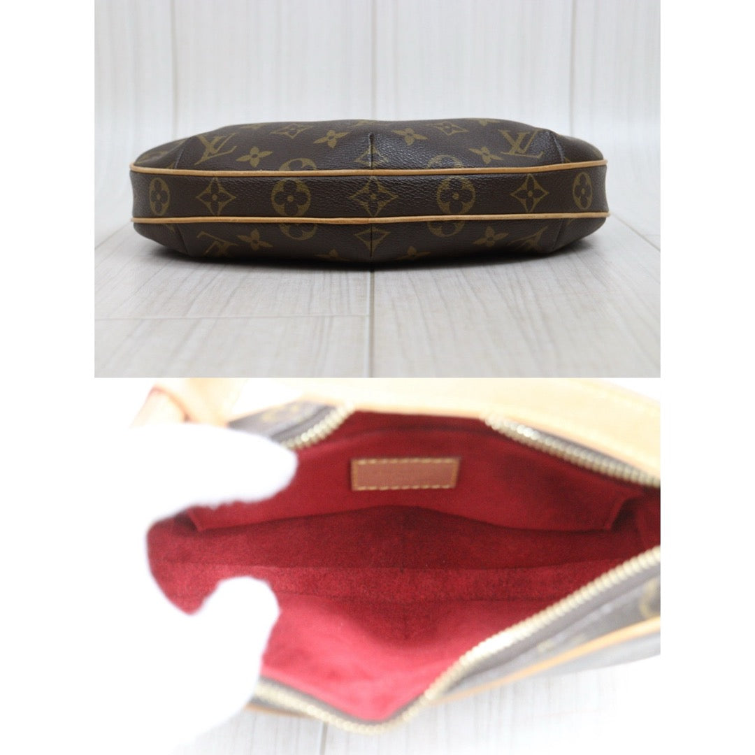Include Entrupy Certificate of Authenticity｜Good ( Rank AB)｜Louis Vuitton Monogram Pochette Croissant PM Shoulder Bag｜26031603