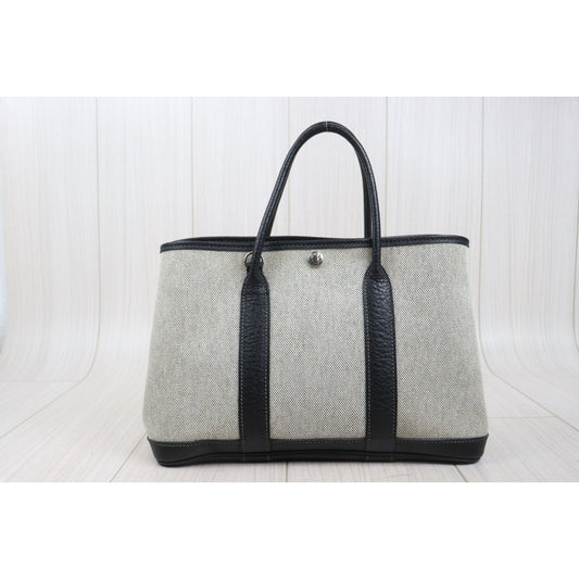 Good ( Rank AB)｜ HERMES Garden Party TPM Handbag □H Stamp Made In 2004 Year｜25092601