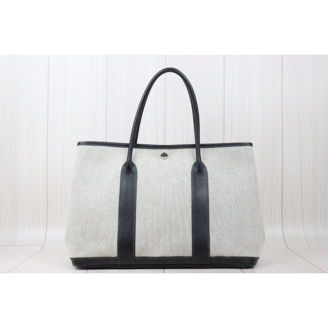 Good ( Rank AB)｜ HERMES Garden Party PM Handbag □L Stamp Made In 2008 Year｜24112801