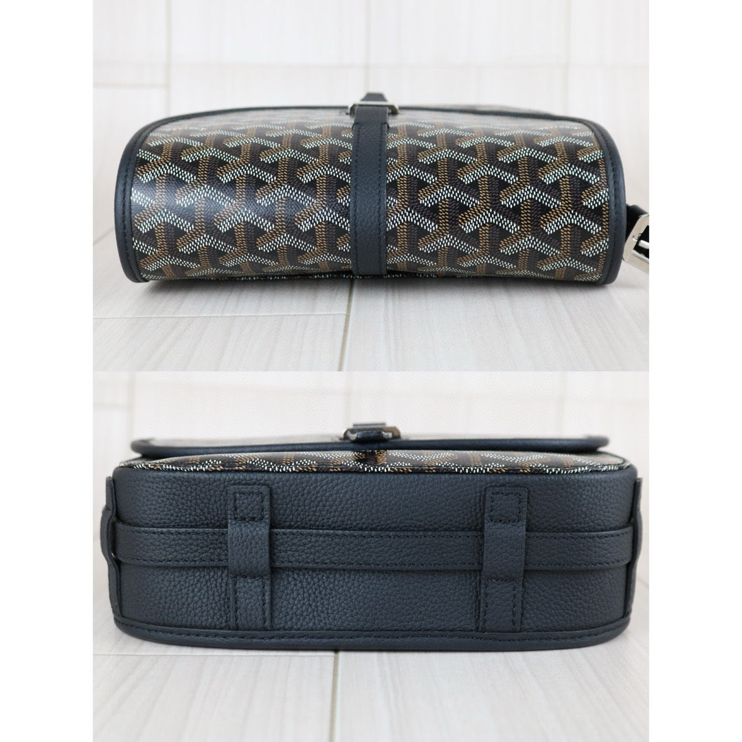 Excellent（Rank SA）｜ Goyard Belvedere Shoulder Bag Black｜X24122401