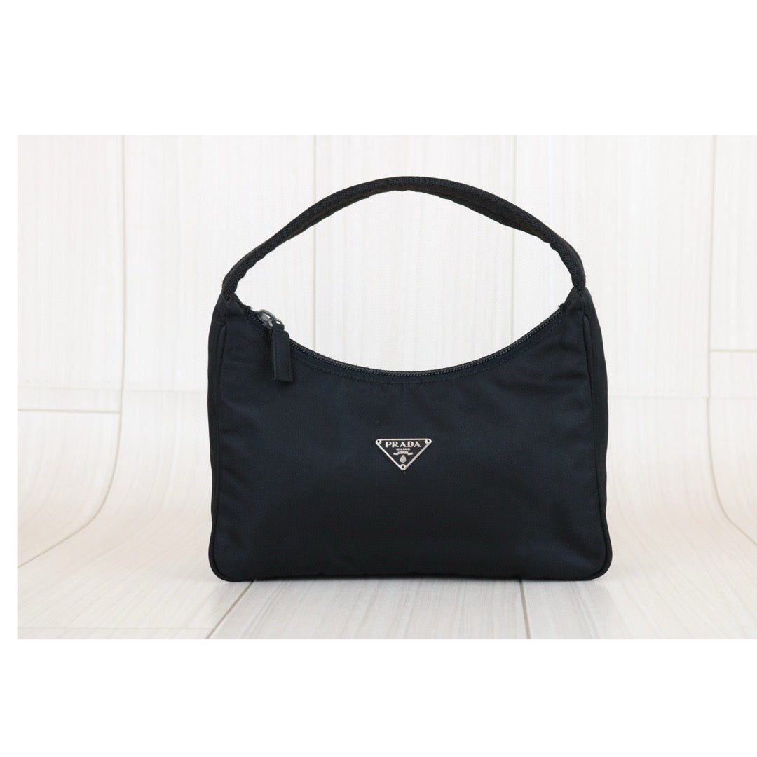 Good ( Rank AB)｜ PRADA HOBO HandBag Black｜S24112102