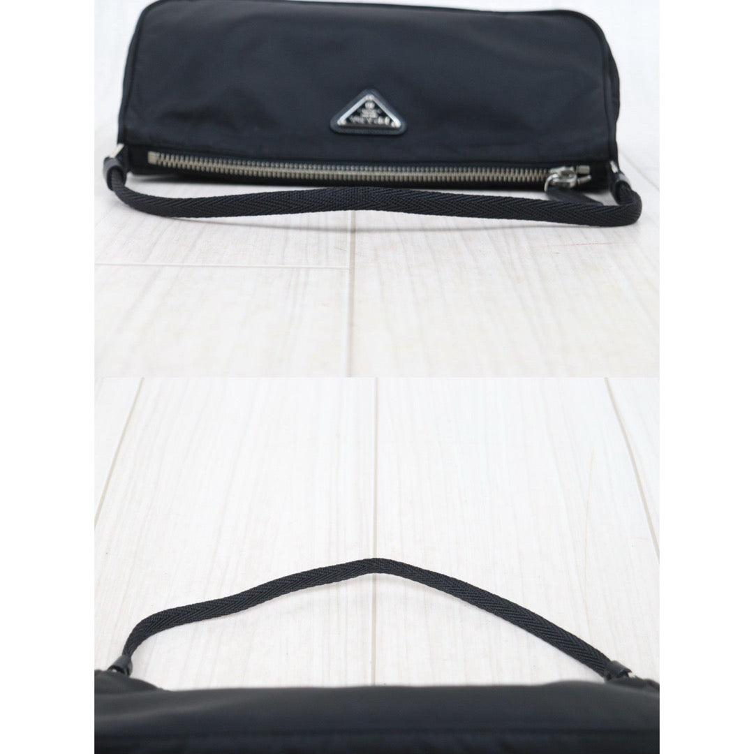 Very Good ( Rank A)｜ PRADA Nylon Re-Edition 2005 Black Shoulder Bag Current Model｜25121201