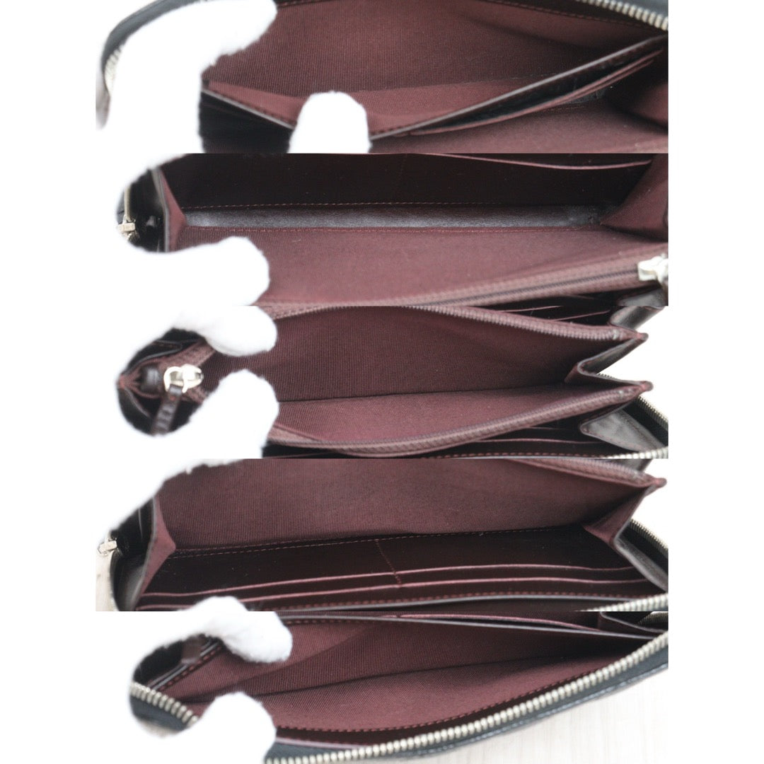 Good ( Rank AB)｜CHANEL Caviar Skin Long Wallet Black Made In 2013 - 2014Year｜S25081001