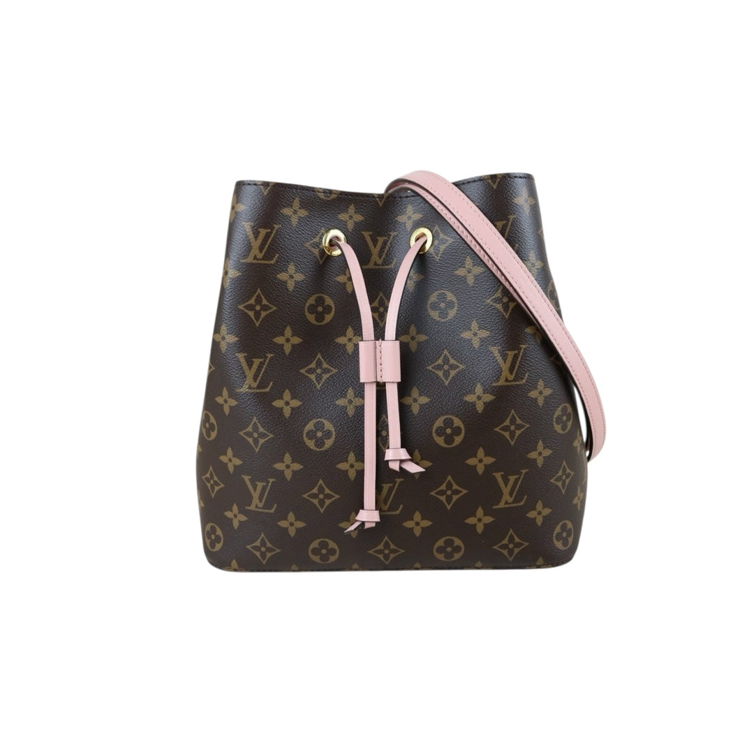 Include Entrupy Certificate of Authenticity｜Very Good ( Rank A)｜ Louis Vuitton Monogram Neo Noe Shoulder Bag Pink IC Chips Model｜S26041202