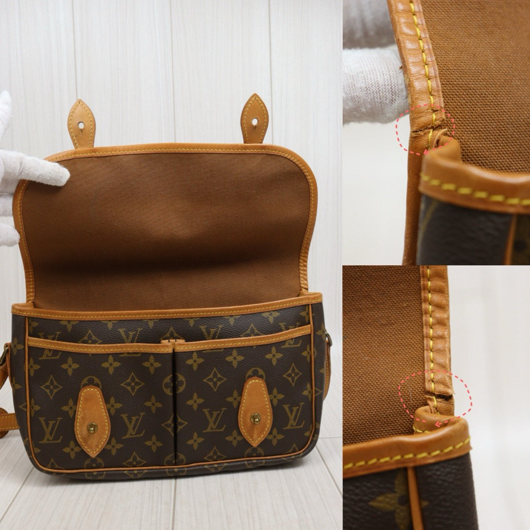 Include Entrupy Certificate of Authenticity｜Fair ( Rank B)｜ Louis Vuitton Monogram Satchel MM Shoulder Bag｜26022004