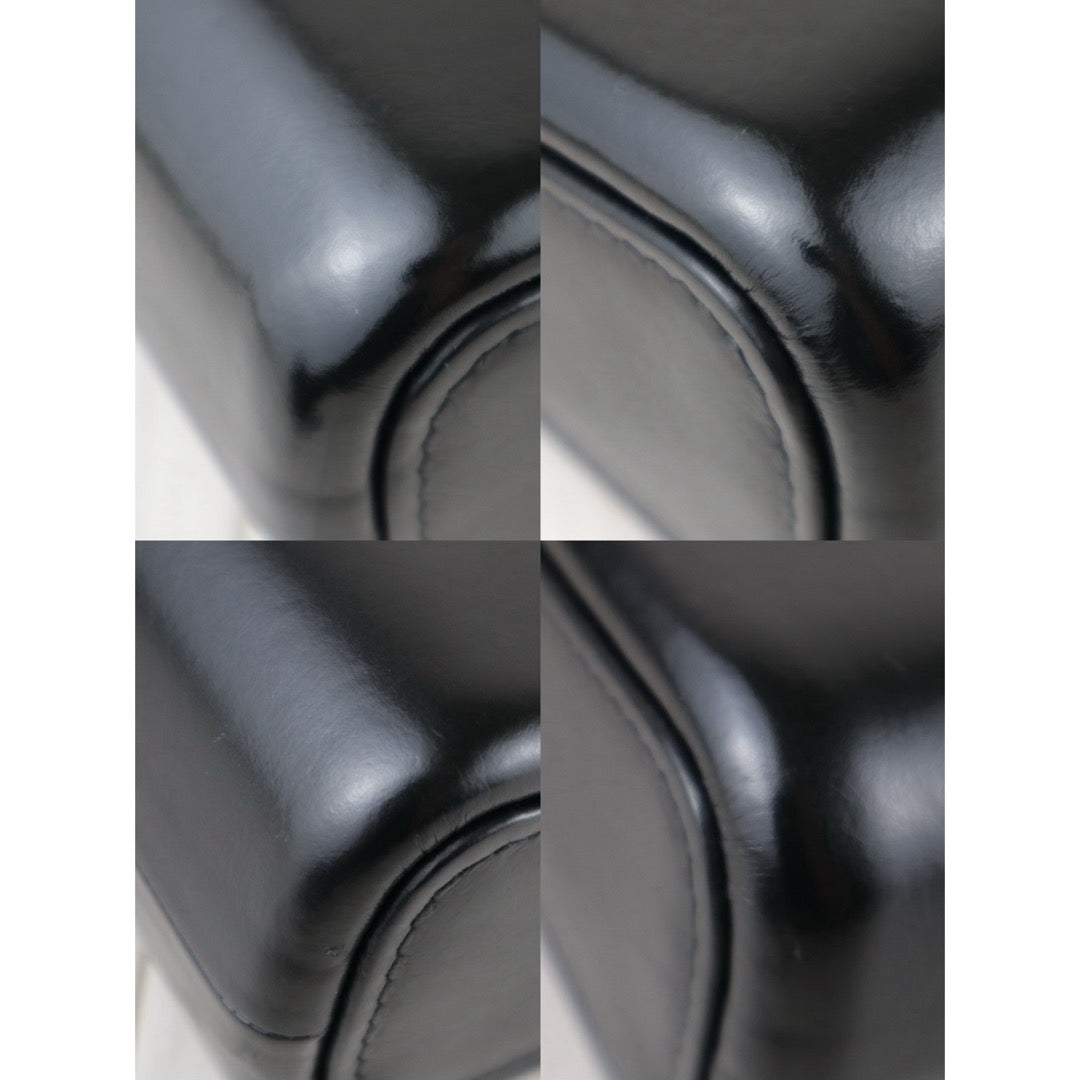 Very Good ( Rank A) ｜CHANEL MM Gabrielle Aged Calfskin Shoulder Bag Black IC Chips Model｜S25102901