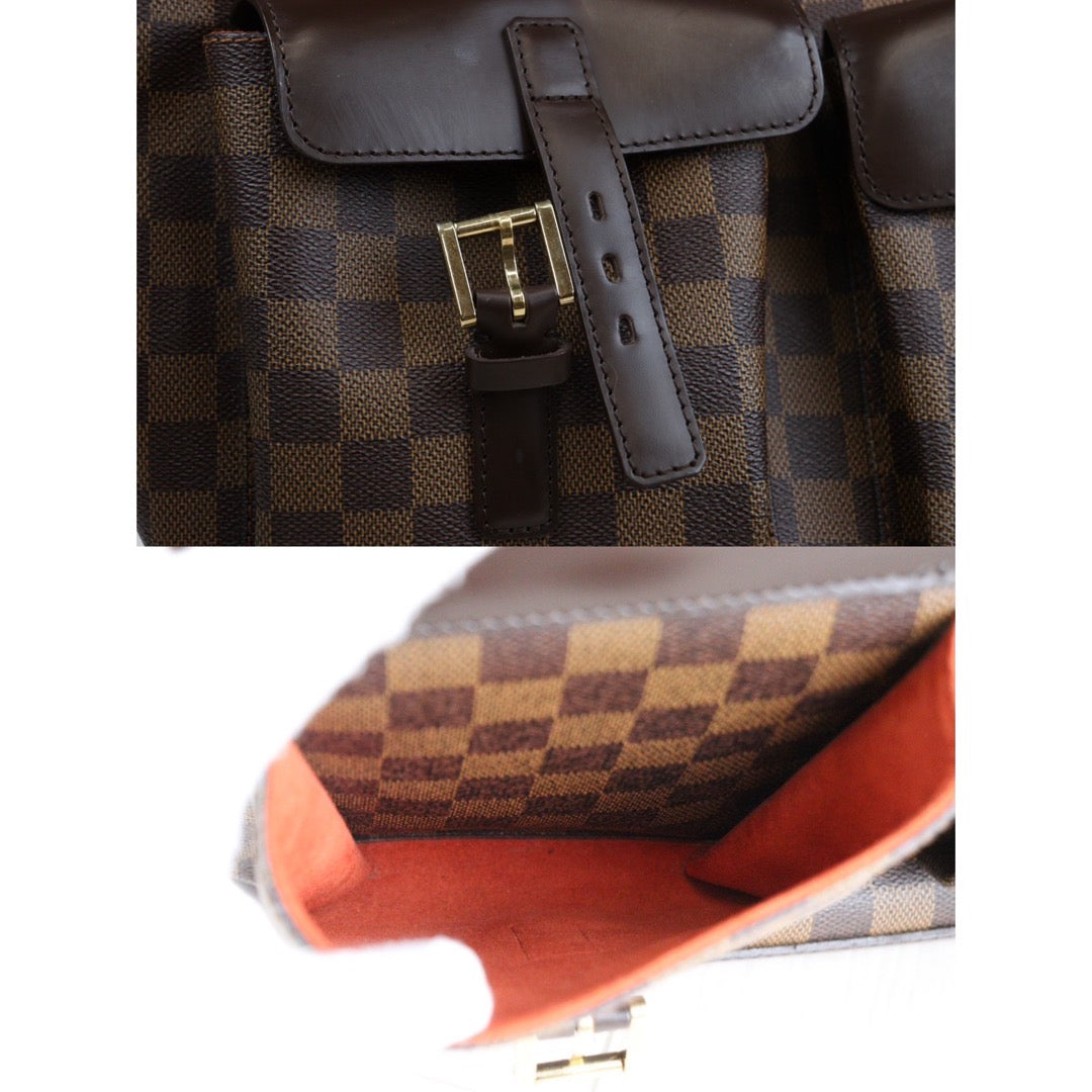 Very Good ( Rank A)｜LV Damier Male Handbag With Pouch｜Q24030512