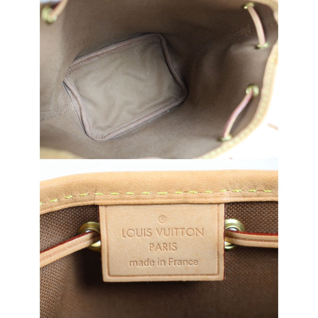 Include Entrupy Certificate of Authenticity｜Good ( Rank AB)｜ Louis Vuitton Monogram  Nano Noe  Shoulder Bag IC Chips Model｜X26042004
