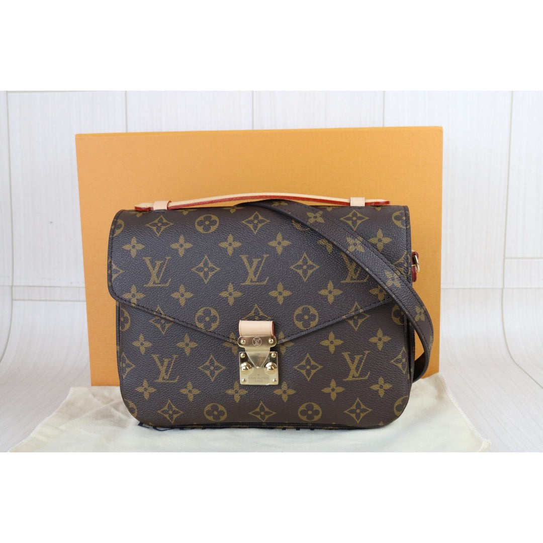 Include Entrupy Certificate of Authenticity｜Excellent（Rank SA）｜LV Monogram Pichette Metis ShoulderBag  IC Chips Model｜X26081810