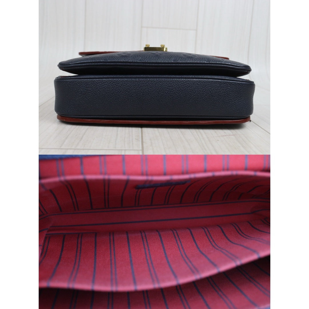 Very Good ( Rank A)｜LV Monogram Pichette Metis ShoulderBag Blue｜P25101301