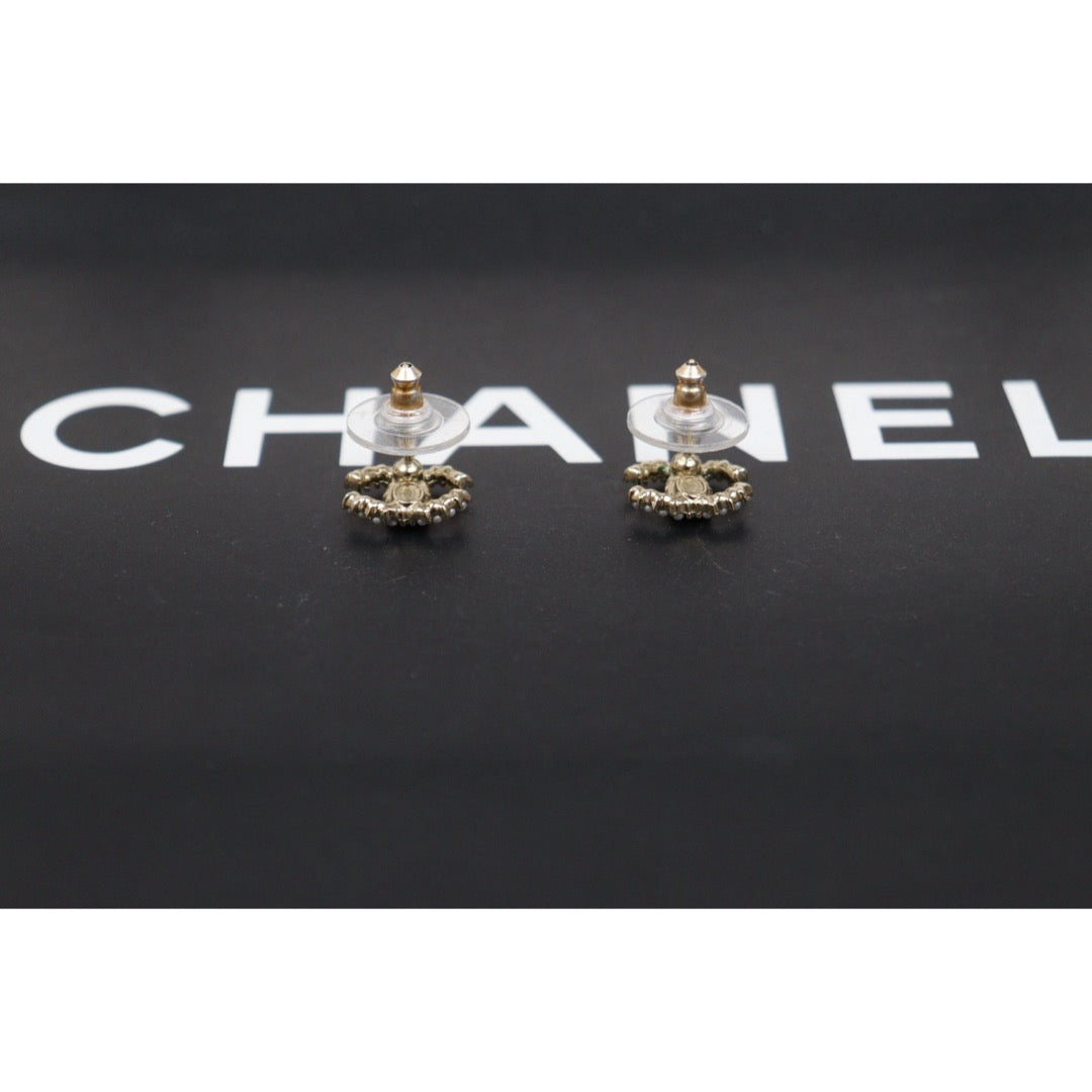 Very Good ( Rank A) ｜ CHANEL C20K Coco Mark  Pearl Golden  Earrings Made In 2020Year｜26020609