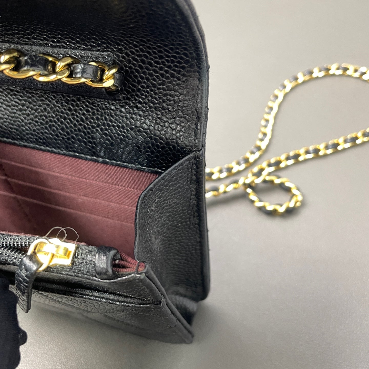 Third installment 3/4｜ CHANEL Matrasse Chain Caviar Skin WOC19 Shoulder Bag Black Made In 2018Year